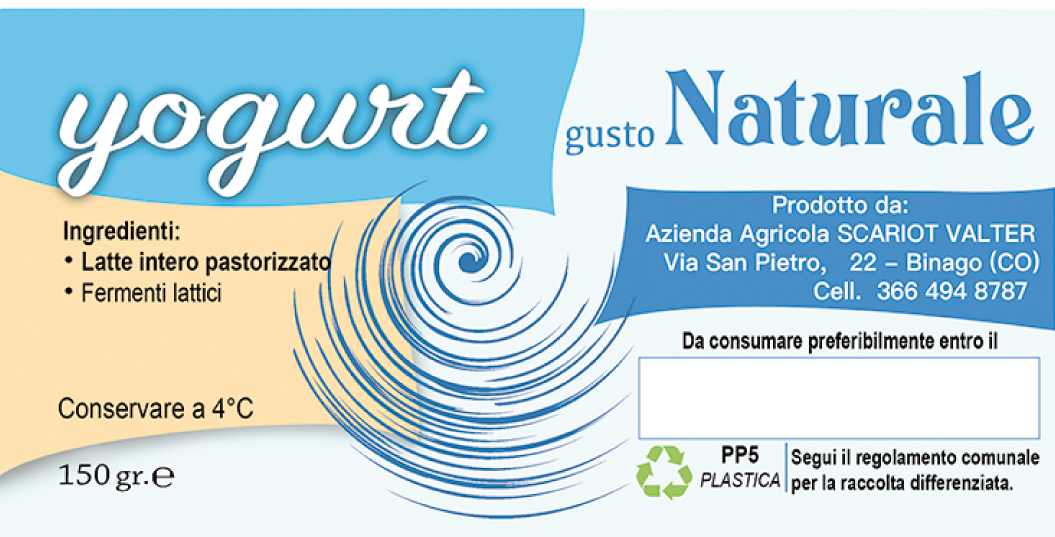 Yogurt gusto Naturale