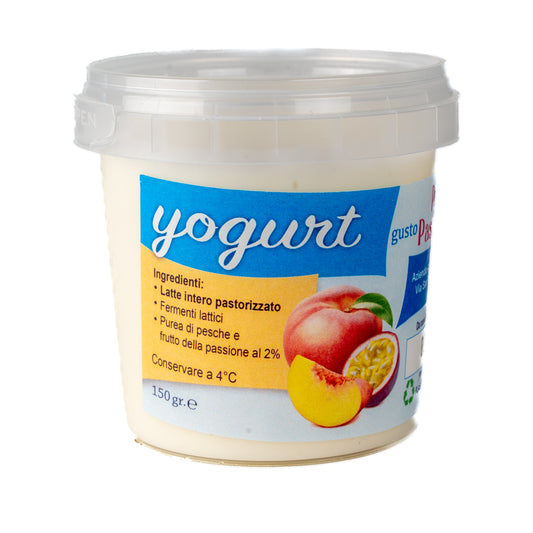 Yogurt gusto Pesca e Passion Fruit